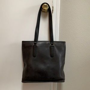 Black Coach Tote Good Condition